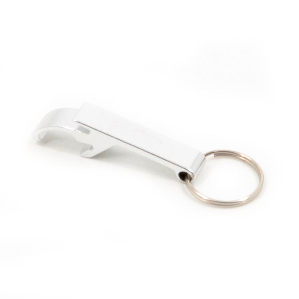 Bottle Opener - White logo - Opti