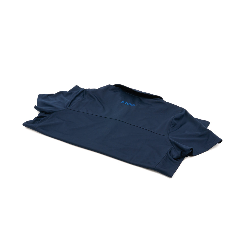Women Blue Polo Shirt