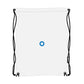 Oriole Drawstring Backpack in White - Direct