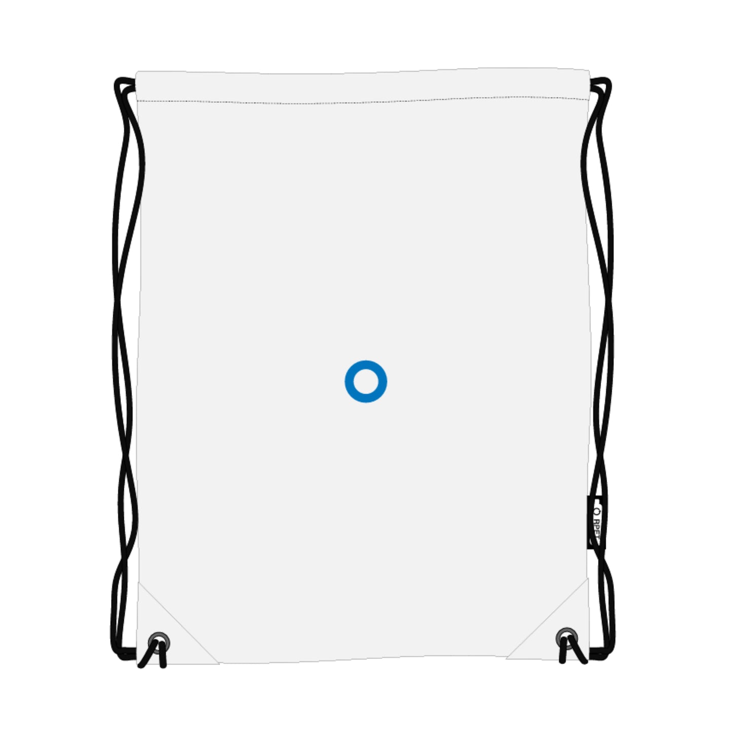 Oriole Drawstring Backpack in White - Direct